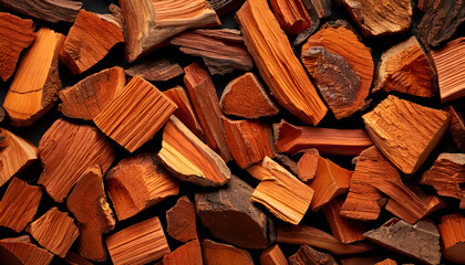 Fototapeta premium beautiful texture of Gaharu wood pieces