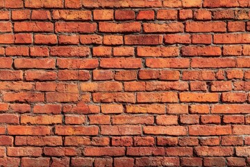 Obraz premium Old brick wall, terracotta hues