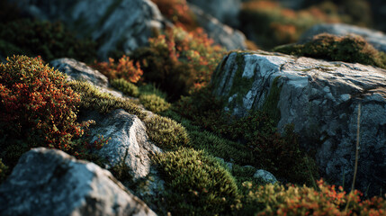 Textures of natural and cosmic materials in macro photography, 8K — stone, wood, crystals, organic and abstract patterns