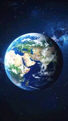 Fototapeta premium Earth in space