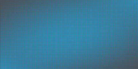 Abstract Blue Gradient Halftone Background with Dotted Pattern