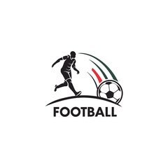 football logo design for football club 