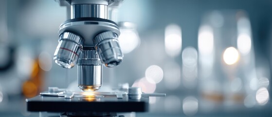 The Microscope Showcasing Precision in Scientific Research and Exploration
