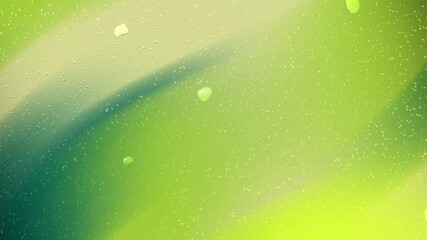 Green Globe on Moss Abstract Backgrounds With Overlay Rain, Perfect For Theater, Event Promotions, Festive Backgrounds, Party Invitations, Performance Advertisements