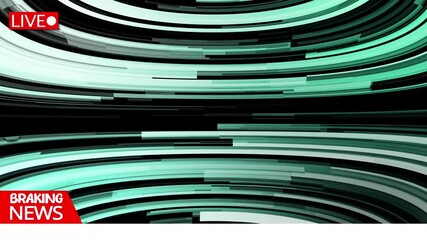 TV station or modern Newsroom background. News background strips lines moving animation. Digital world breaking news Studio Background for news report and breaking news.