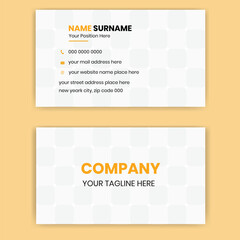Simple Minimalist Business Card Design