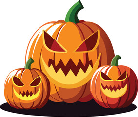 Halloween jack o lantern