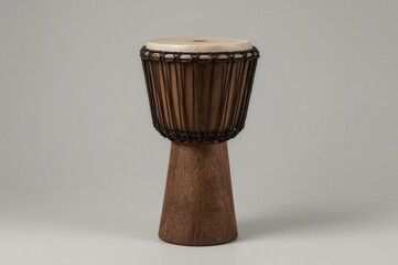 Studio djembe, African drum, percussion, music, grey background, website