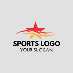 sports festival logo design vector
