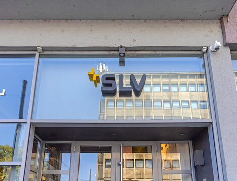 3d Sign at Glass Slv Lighting Group Electric Shop in Belgrade Serbia