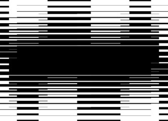 Abstract black and white pattern of parallel broken lines. Vector design element. Modern vector background for covers, advertising, packaging. Wallpaper. Columns. Spot for text