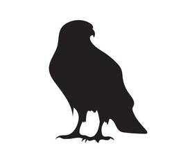 eagle silhouette vector