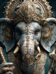 ganesha hindu god elephant deity hinduism indian culture spirituality divine godhead art