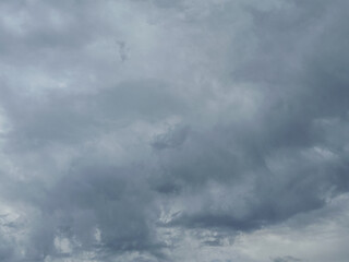 dark clouds in the sky