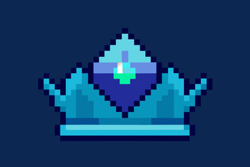 Obraz premium pixel art vector illustration