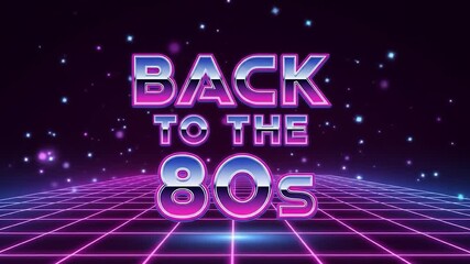 Retro 80 s graphic design - Powered by Adobe