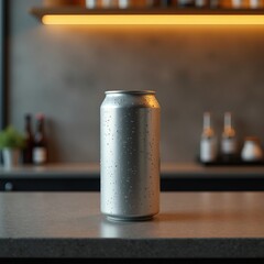 Top View of Soda Cans on Dining Table