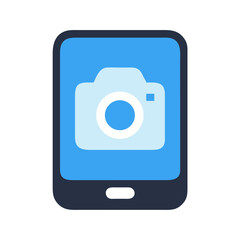 photo camera icon vector illustration