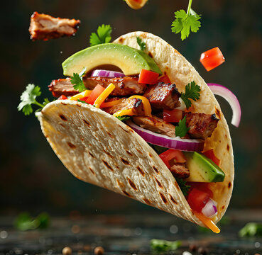 aco falling at an angle onto table