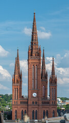Fototapeta premium cathedral in wiesbaden