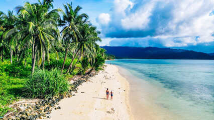 Tropical beach at Port Barton, Palawan, Philippines