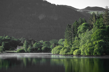 Echoes Beneath the Mountain – Reflected Silence of the Forest