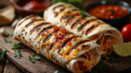 Grilled Burritos: A Delicious Mexican Feast