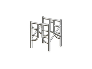 construction railing icon 3d illustration render