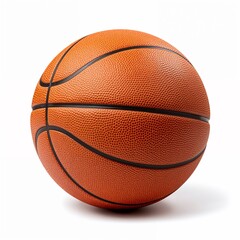Fototapeta premium basketball ball isolated on white