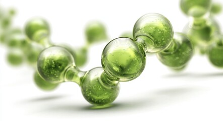 Three-Dimensional Green Molecules: Illustrating Methane and Its Role in Renewable Energy