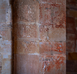 Ruins of the Cistercian Monastery of Santa María de Moreruela in Granja de Moreruela, Zamora province, Castile and Leon, Spain, Europe