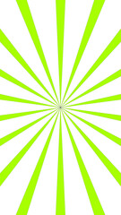 Sunburst pop art lime green comics book halftone background
