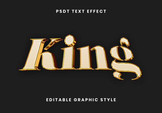 Gold Expensive Font Royal Luxury Bold Text Effect