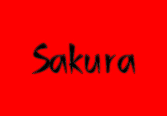 Red And Black Japan Font Asian Brush Stroke Text Effect