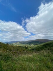 landscape with clouds