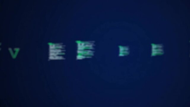 code streams on dark screens with green syntax highlighting