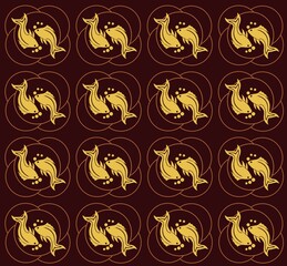 Animal seamless pattern