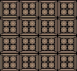 seamless pattern with geometric shapes