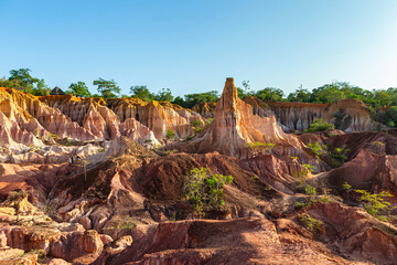 The Hell's Kitchen, Marafa Canyon. Malindi region, Kenya.