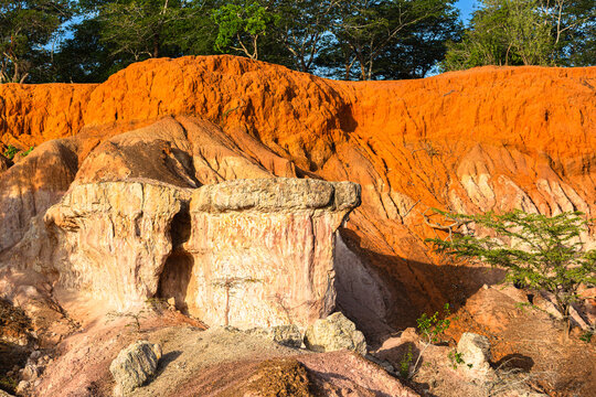 The Hell's Kitchen, Marafa Canyon. Malindi region, Kenya.