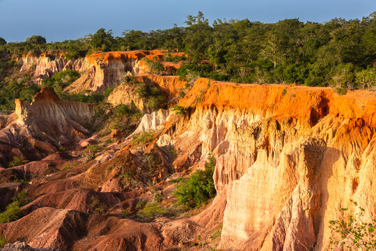The Hell's Kitchen, Marafa Canyon. Malindi region, Kenya.