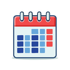 Organized events marked in a vibrant cartoon calendar, denoting scheduled appointments and vital deadlines.