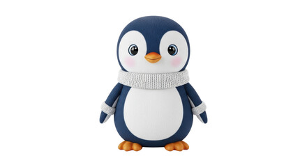 Isolated Penguin Cartoon