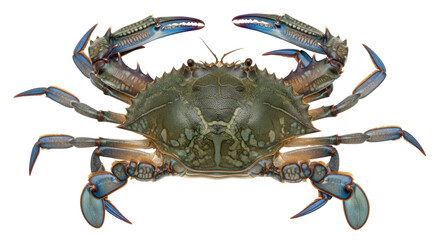 Isolated Blue Crab