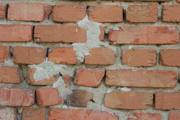 Obraz premium Vintage texture of old brick wall