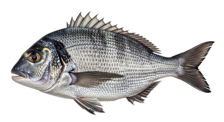 Isolated Sea Bream