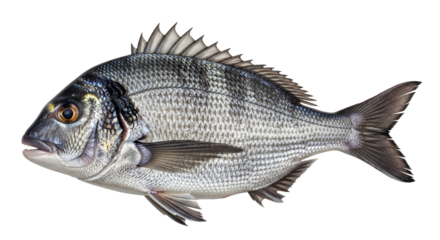 Isolated Sea Bream