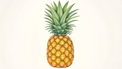 Pineapple illustration