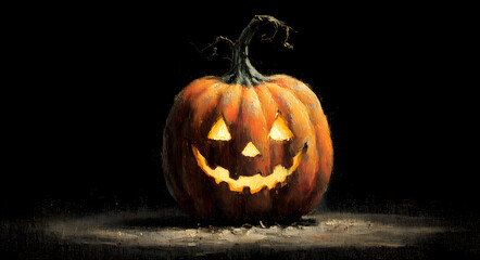 Fototapeta premium Jack-o'-lantern