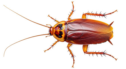 Isolated Cockroach